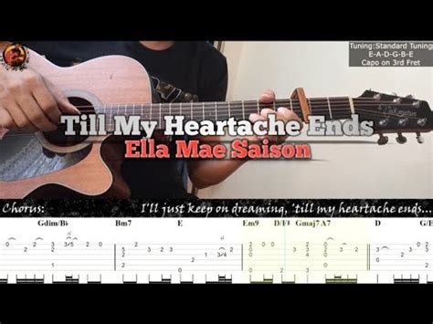 Till My Heartaches End Chords .